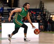 25 February 2024; Neil Randolph of Ireland during the FIBA Basketball World Cup 2027 European Pre-Qualifiers first round match between Ireland and Switzerland at the National Basketball Arena in Tallaght, Dublin. Photo by David Fitzgerald/Sportsfile