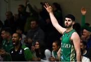 25 February 2024; Matt Treacy of Ireland during the FIBA Basketball World Cup 2027 European Pre-Qualifiers first round match between Ireland and Switzerland at the National Basketball Arena in Tallaght, Dublin. Photo by David Fitzgerald/Sportsfile