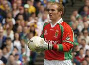 18 July 2004; Fintan Ruddy, Mayo goalkeeper. Bank of Ireland Connacht Senior Football Championship Final, Mayo v Roscommon, McHale Park, Castlebar, Co. Mayo. Picture credit; Pat Murphy / SPORTSFILE