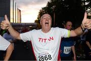 10 September 2013; Bobby Kerr, Dragons Den, after competing in the Grant Thornton 5k Corporate Team Challenge 2013. Dublin Docklands, Dublin. Photo by Sportsfile