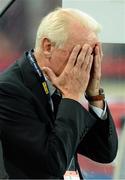 10 September 2013; Republic of Ireland manager Giovanni Trapattoni. 2014 FIFA World Cup Qualifier, Group C, Austria v Republic of Ireland, Ernst Happel Stadion, Vienna, Austria. Picture credit: David Maher / SPORTSFILE