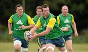 11 September 2013; Munster captain Peter O'Mahony during squad training ahead of their Celtic League 2013/14, Round 2, game against Zebre on Friday. Munster Rugby Squad Training, Cork Instutute of Technology, Bishopstown, Cork. Picture credit: Diarmuid Greene / SPORTSFILE