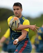 11 September 2013; Munster's Conor Murray during squad training ahead of their Celtic League 2013/14, Round 2, game against Zebre on Friday. Munster Rugby Squad Training, Cork Instutute of Technology, Bishopstown, Cork. Picture credit: Diarmuid Greene / SPORTSFILE