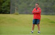 11 September 2013; Munster head coach Rob Penney during squad training ahead of their Celtic League 2013/14, Round 2, game against Zebre on Friday. Munster Rugby Squad Training, Cork Instutute of Technology, Bishopstown, Cork. Picture credit: Diarmuid Greene / SPORTSFILE