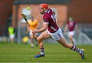 25 February 2024; Conor Whelan of Galway during the Allianz Hurling League Division 1 Group B match between Antrim and Galway at Corrigan Park in Belfast. Photo by Tyler Miller/Sportsfile