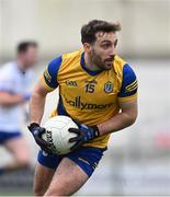 25 February 2024; James Fitzpatrick of Roscommon during the Allianz Football League Division 1 match between Roscommon and Monaghan at Dr Hyde Park in Roscommon. Photo by Daire Brennan/Sportsfile