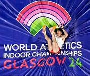 3 March 2024; Piotr Lisek of Poland competes in the men's pole vault final during day three of the World Indoor Athletics Championships 2024 at Emirates Arena in Glasgow, Scotland. Photo by Sam Barnes/Sportsfile