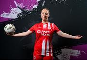 7 March 2024; Lauren Devaney during a Sligo Rovers FC squad portrait session at The Showgrounds in Sligo. Photo by Stephen McCarthy/Sportsfile