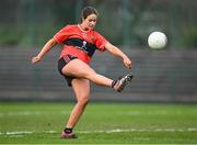 9 March 2024; Aine O'Neill of UCC during the 2024 Ladies HEC O’Connor Cup final match between Dublin City University Dóchas Éireann and University College Cork at MTU Cork. Photo by Brendan Moran/Sportsfile