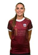 6 March 2024; Jodie Griffin during a Galway United FC squad portrait session at The Galmont Hotel in Galway. Photo by Seb Daly/Sportsfile
