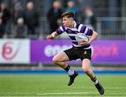 12 March 2024; Andrew Smyth of Terenure College during the Bank of Ireland Schools Junior Cup semi-final match between Blackrock College and Terenure College at Energia Park in Dublin. Photo by Sam Barnes/Sportsfile