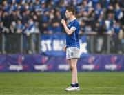 13 March 2024; Tom O’Keefe of St Mary’s College during the Bank of Ireland Schools Junior Cup semi-final match between St Michael's College and St Mary's College at Energia Park in Dublin. Photo by Daire Brennan/Sportsfile