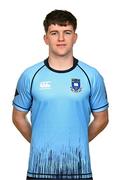 8 March 2024; Thomas Begley during a St Michael's College squad portrait session at St Michael's College in Dublin, ahead of the Bank of Ireland Leinster Schools Senior Cup Final. Photo by Sam Barnes/Sportsfile