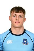 8 March 2024; Ethan Black during a St Michael's College squad portrait session at St Michael's College in Dublin, ahead of the Bank of Ireland Leinster Schools Senior Cup Final. Photo by Sam Barnes/Sportsfile