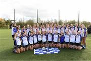 15 March 2024; Ballinrobe Community School players celebrate with the cup after the Lidl All-Ireland Post Primary School Junior C Championship final match between St Marys, Macroom, Cork and Ballinrobe Community School, Mayo at the University of Limerick. Photo by Matt Browne/Sportsfile