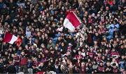 16 March 2024; Omagh CBS supporters during the Masita GAA Football Post Primary Schools Hogan Cup final match between Mercy Mounthawk of Kerry and Omagh CBS of Tyrone at Croke Park in Dublin. Photo by Piaras Ó Mídheach/Sportsfile