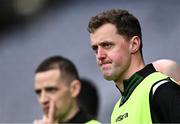 16 March 2024; Mercy Mounthawk manager Aidan O'Shea during the Masita GAA Football Post Primary Schools Hogan Cup final match between Mercy Mounthawk of Kerry and Omagh CBS of Tyrone at Croke Park in Dublin. Photo by Piaras Ó Mídheach/Sportsfile