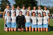 17 March 2024; The UCD LHC panel before the Jacqui Potter Cup final match between UCD LHC and Loreto HC at Three Rock Rovers Hockey Club in Rathfarnham, Dublin. Photo by Tyler Miller/Sportsfile