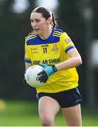 20 March 2024; Aoife Meaney of Sacred Heart School during the 2024 Lidl LGFA All-Ireland Post-Primary Schools Senior A final match between Our Lady’s Secondary School of Castleblaney, Monaghan, and Sacred Heart School of Westport, Mayo, at St Rynagh’s GAA club in Banagher, Offaly. Photo by Tyler Miller/Sportsfile