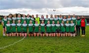 24 March 2024; The Fermanah panel before the Lidl LGFA National League Division 4 semi-final match between Fermanagh and Carlow at Dowdallshill GAA Club in Dundalk, Louth. Photo by Tyler Miller/Sportsfile