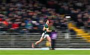 24 March 2024; David Clifford of Kerry runs onto the pitch as a substitute during the Allianz Football League Division 1 match between Kerry and Galway at Fitzgerald Stadium in Killarney, Kerry. Photo by Brendan Moran/Sportsfile