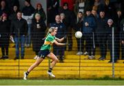 24 March 2024; Áine Redican of Leitrim during the Lidl LGFA National League Division 4 semi-final match between Leitrim and Limerick at Pádraig Pearses GAA Club in Roscommon. Photo by Seb Daly/Sportsfile