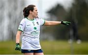 24 March 2024; Grace Lee of Limerick during the Lidl LGFA National League Division 4 semi-final match between Leitrim and Limerick at Pádraig Pearses GAA Club in Roscommon. Photo by Seb Daly/Sportsfile