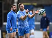 28 March 2024; Jordan Larmour during a Leinster Rugby captain's run at the RDS Arena in Dublin. Photo by Harry Murphy/Sportsfile