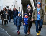 29 March 2024; Supporters arrive before the United Rugby Championship match between Leinster and Vodacom Bulls at the RDS Arena in Dublin. Photo by Harry Murphy/Sportsfile