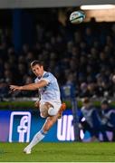 29 March 2024; Johan Goosen of Vodacom Bulls kicks a penalty during the United Rugby Championship match between Leinster and Vodacom Bulls at the RDS Arena in Dublin. Photo by Seb Daly/Sportsfile
