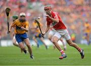 8 September 2013; Stephen McDonnell, Cork, in action against Conor McGrath, Clare. GAA Hurling All-Ireland Senior Championship Final, Cork v Clare, Croke Park, Dublin. Picture credit: Matt Browne / SPORTSFILE