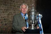 12 September 2013; Drogheda United manager Mick Cooke ahead of his side's FAI Ford Cup Quarter Final clash against Finn Harps on Friday night. Ford have called on Irish football fans to vote for their Greatest Ever FAI Cup Final at facebook.com/fordireland. All supporters who vote will automatically be entered into a draw for fuel vouchers and a HD 3DTV. Ely Place, Dublin. Picture credit: Stephen McCarthy / SPORTSFILE