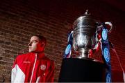 12 September 2013; Shelbourne's Glen Cronin ahead of his side's FAI Ford Cup Quarter Final clash against Dundalk on Friday night. Ford have called on Irish football fans to vote for their Greatest Ever FAI Cup Final at facebook.com/fordireland. All supporters who vote will automatically be entered into a draw for fuel vouchers and a HD 3DTV. Ely Place, Dublin. Picture credit: Stephen McCarthy / SPORTSFILE