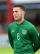 9 September 2013; Matt Doherty, Republic of Ireland. UEFA U21 Championships Qualifying Round, Group 6, Republic of Ireland v Germany, The Showgrounds, Sligo. Photo by Sportsfile