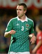 6 September 2013; Shane Ferguson, Northern Ireland. 2014 FIFA World Cup Qualifier, Group F, Northern Ireland v Portugal, Windsor Park, Belfast.  Picture credit: Oliver McVeigh / SPORTSFILE