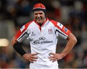 13 September 2013; Johann Muller, Ulster, after the final whistle. Celtic League 2013/14, Round 2, Ulster v Glasgow Warriors, Ravenhill Park, Belfast, Co. Antrim. Picture credit: Oliver McVeigh / SPORTSFILE