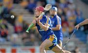 14 September 2013; Davy O'Halloran, Clare, scores his side's first goal against Antrim. Bord Gáis Energy GAA Hurling Under 21 All-Ireland 'A' Championship Final, Antrim v Clare, Semple Stadium, Thurles, Co. Tipperary. Picture credit: Brendan Moran / SPORTSFILE