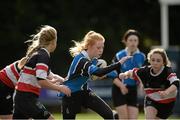 14 September 2013; Jai-Keira McNamara, Wexford Vixens RFC, in action against Wicklow RFC during the South East Underage Blitz. Wexford Wanderers RFC, Wexford. Picture credit: Matt Browne / SPORTSFILE