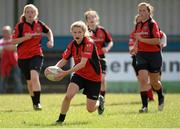 14 September 2013; Kate Cullen, New Ross RFC, in action against Wexford Vixens RFC during the South East Underage Blitz. Wexford Wanderers RFC, Wexford. Picture credit: Matt Browne / SPORTSFILE