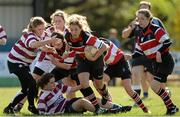 14 September 2013; Daisy McKenzie, Wicklow RFC, in action against Tullow - Gorey - Greystones Combined, during the South East Underage Blitz. Wexford Wanderers RFC, Wexford. Picture credit: Matt Browne / SPORTSFILE