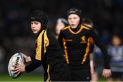 29 March 2024; Action between Malahide and Wexford Wanderers during the Bank of Ireland Half-Time Minis at the United Rugby Championship match between Leinster and Vodacom Bulls at the RDS Arena in Dublin. Photo by Harry Murphy/Sportsfile