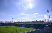 31 March 2024; A general view inside the stadium before the Women's Six Nations Rugby Championship match between Ireland and Italy at the RDS Arena in Dublin. Photo by Harry Murphy/Sportsfile