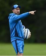 1 April 2024; Backs coach Andrew Goodman during Leinster rugby squad training at UCD in Dublin. Photo by Harry Murphy/Sportsfile