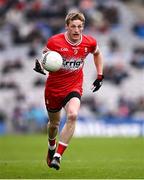 31 March 2024; Brendan Rogers of Derry during the Allianz Football League Division 1 Final match between Dublin and Derry at Croke Park in Dublin. Photo by Ramsey Cardy/Sportsfile