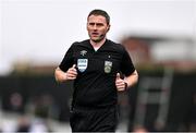 1 April 2024; Referee Paul McLaughlin during the SSE Airtricity Men's Premier Division match between Dundalk and Drogheda United at Oriel Park in Dundalk, Louth. Photo by Ben McShane/Sportsfile