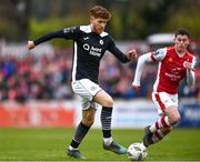 1 April 2024; Connor Malley of Sligo Rovers during the SSE Airtricity Men's Premier Division match between St Patrick's Athletic and Sligo Rovers at Richmond Park in Dublin. Photo by Harry Murphy/Sportsfile