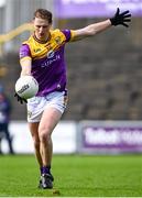 7 April 2024; Mark Rossiter of Wexford during the Leinster GAA Football Senior Championship Round 1 match between Wexford and Carlow at Chadwicks Wexford Park in Wexford. Photo by Tyler Miller/Sportsfile