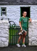 9 April 2024; Leinster LGFA Minor A finalist Kerrie Cole of Meath at the Leinster LGFA Minor Captains’ evening at Dún na Sí Park in Moate, Westmeath, ahead of the upcoming 2024 Leinster LGFA Minor Championship Finals. Photo by Piaras Ó Mídheach/Sportsfile