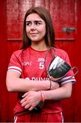 9 April 2024; Leinster LGFA Minor C finalist Brígh McEnteggart of Louth at the Leinster LGFA Minor Captains’ evening at Dún na Sí Park in Moate, Westmeath, ahead of the upcoming 2024 Leinster LGFA Minor Championship Finals. Photo by Piaras Ó Mídheach/Sportsfile