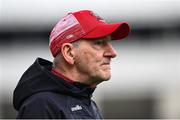 31 March 2024; Derry manager Mickey Harte during the Allianz Football League Division 1 Final match between Dublin and Derry at Croke Park in Dublin. Photo by Piaras Ó Mídheach/Sportsfile